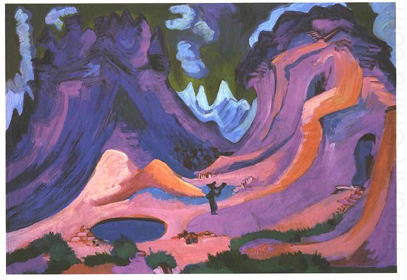 The Amselfluh, Ernst Ludwig Kirchner